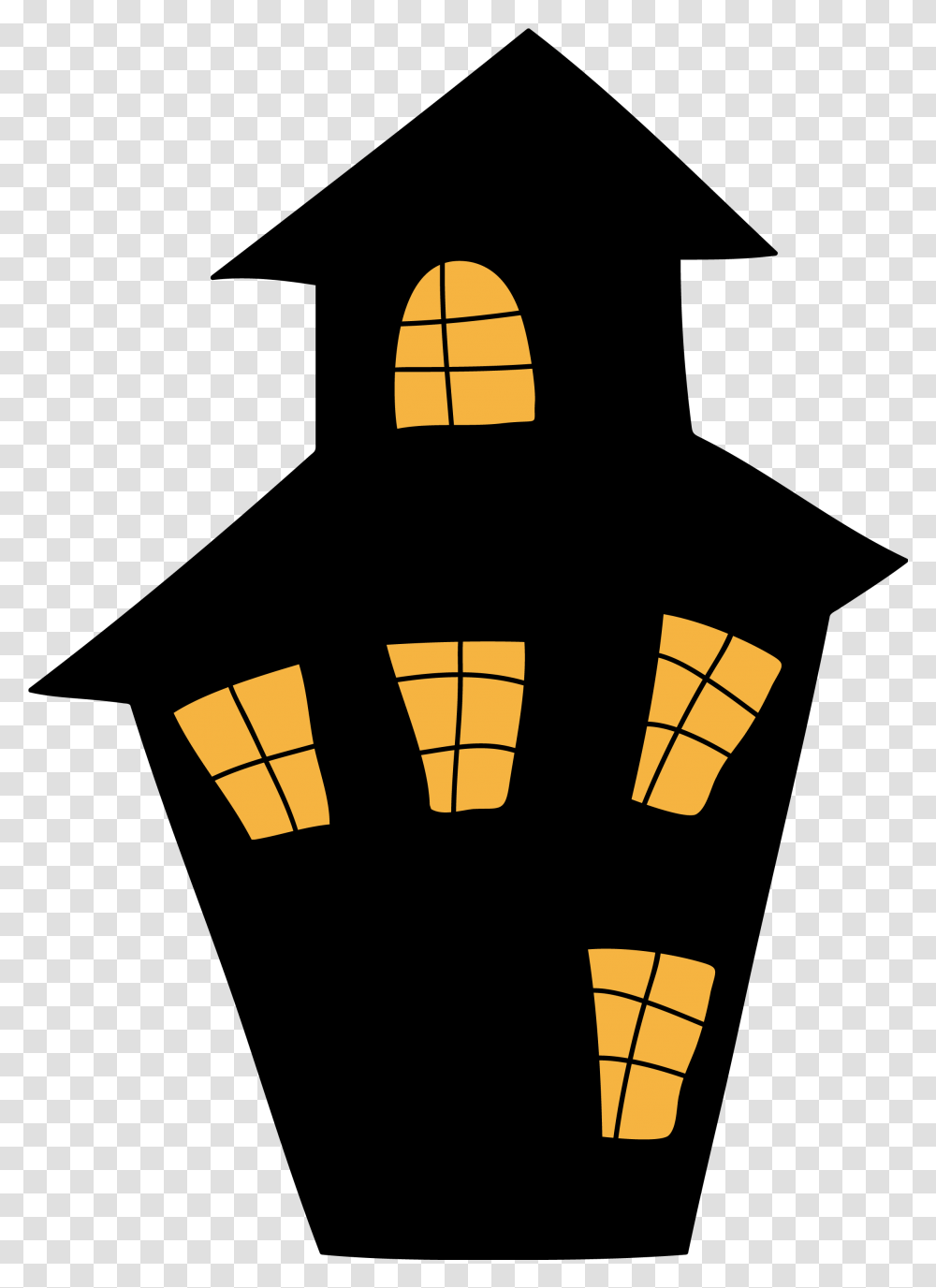 Collection Of Halloween Haunted House Clipart Halloween Haunted House Clipart, Lamp, Architecture, Building, Brick Transparent Png
