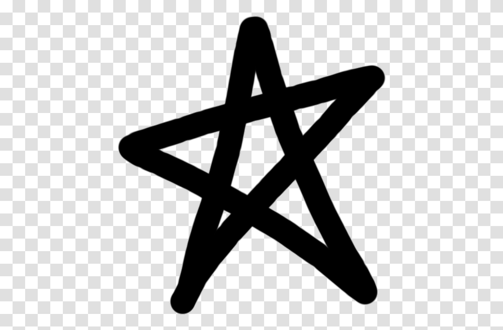 Collection Of Hand Hand Drawn Star, Star Symbol Transparent Png