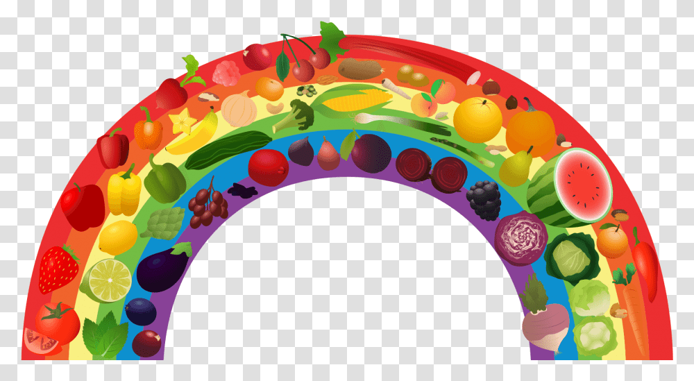 Collection Of High Fruit And Veg Rainbow, Birthday Cake, Dessert Transparent Png