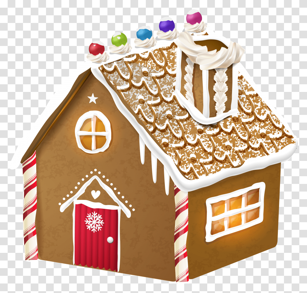 Collection Of House Winter Gingerbread House Transparent Png