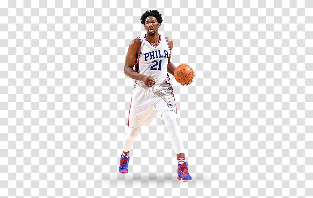 Collection Of Joel Embiid Joel Embiid No Background, Person, Human, People, Sport Transparent Png