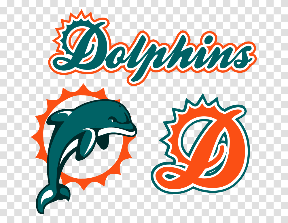 Collection Of Miami Dolphins Clipart Free Miami Dolphins Svg Free, Label, Poster, Advertisement Transparent Png