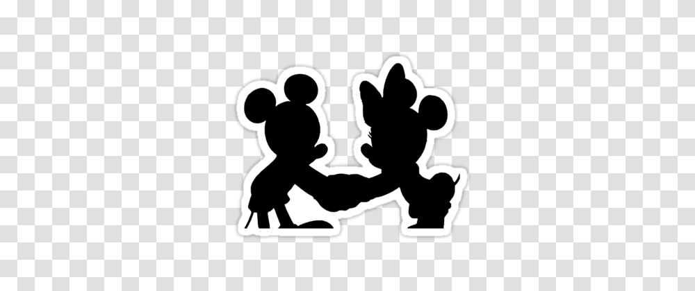 Collection Of Minnie Silhouette Clip Art Download Them And Try, Stencil, Cupid, Poster, Advertisement Transparent Png