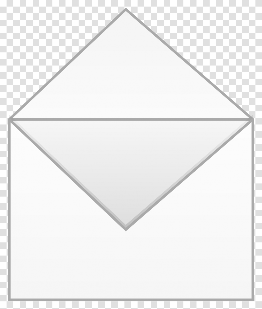 Collection Of Open Envelope Clip Art Open, Mail, Triangle Transparent Png
