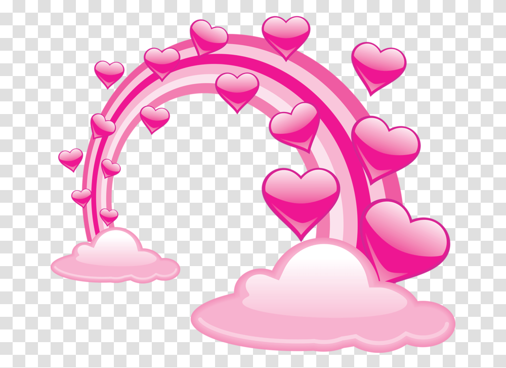 Collection Of Pink Cloud Clipart Pink Cloud Clipart, Birthday Cake, Dessert, Food, Purple Transparent Png