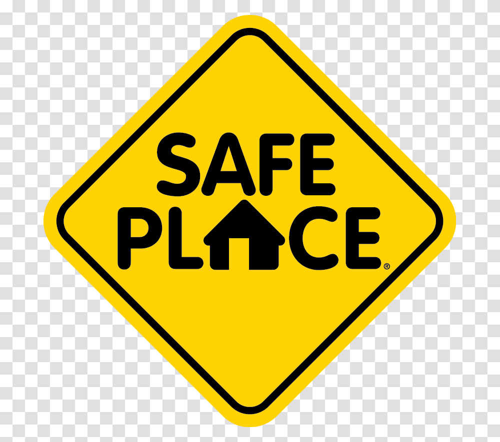 Collection Of Safety Clipart National Safe Place, Road Sign, Stopsign Transparent Png