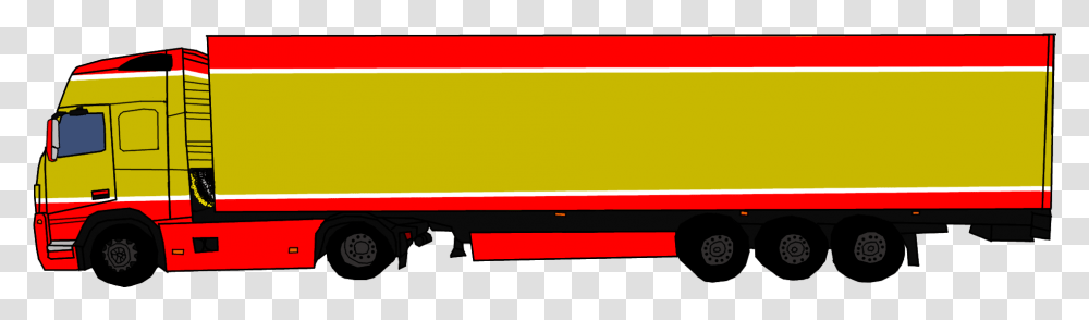 Collection Of Semi Truck Side View Clipart High Semi Truck Side View, Vehicle, Transportation, Logo Transparent Png