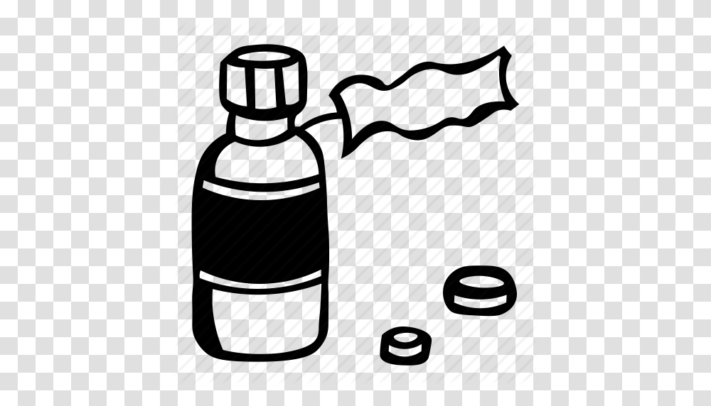 Collection Of Syrup Drawing Download Them And Try To Solve, Bottle, Cylinder, Ink Bottle, Shaker Transparent Png