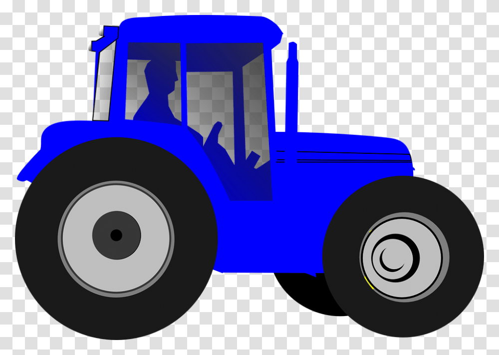 Collection Of Tractor Silhouette Clip Art Free Download Them, Vehicle, Transportation, Wheel, Machine Transparent Png