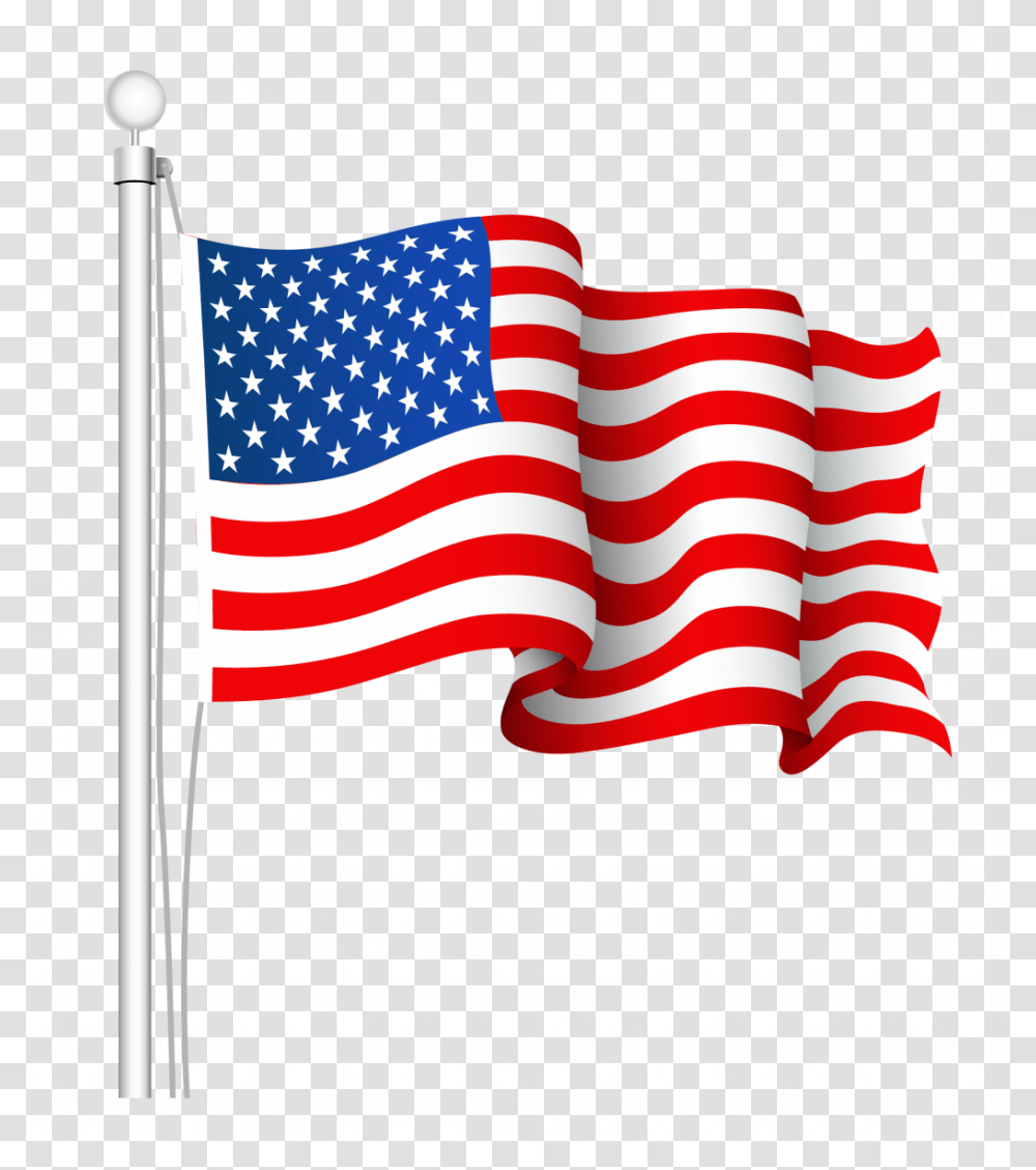 Collection Of Waving American Flag Drawing American Flag Clipart Transparent Png