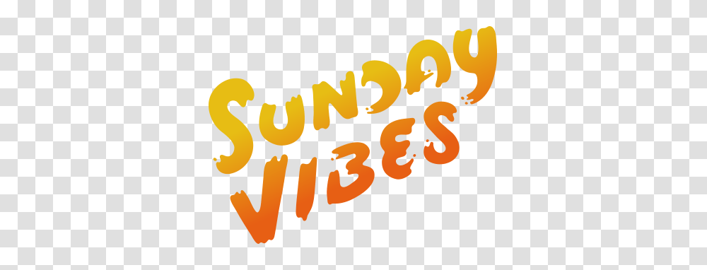 Collections Sunday Vibes, Alphabet, Word, Number Transparent Png