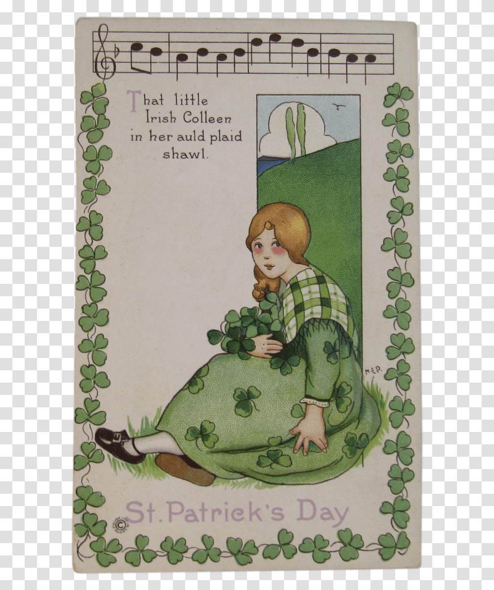 Colleen St Patrick's Day, Envelope, Mail, Person, Human Transparent Png