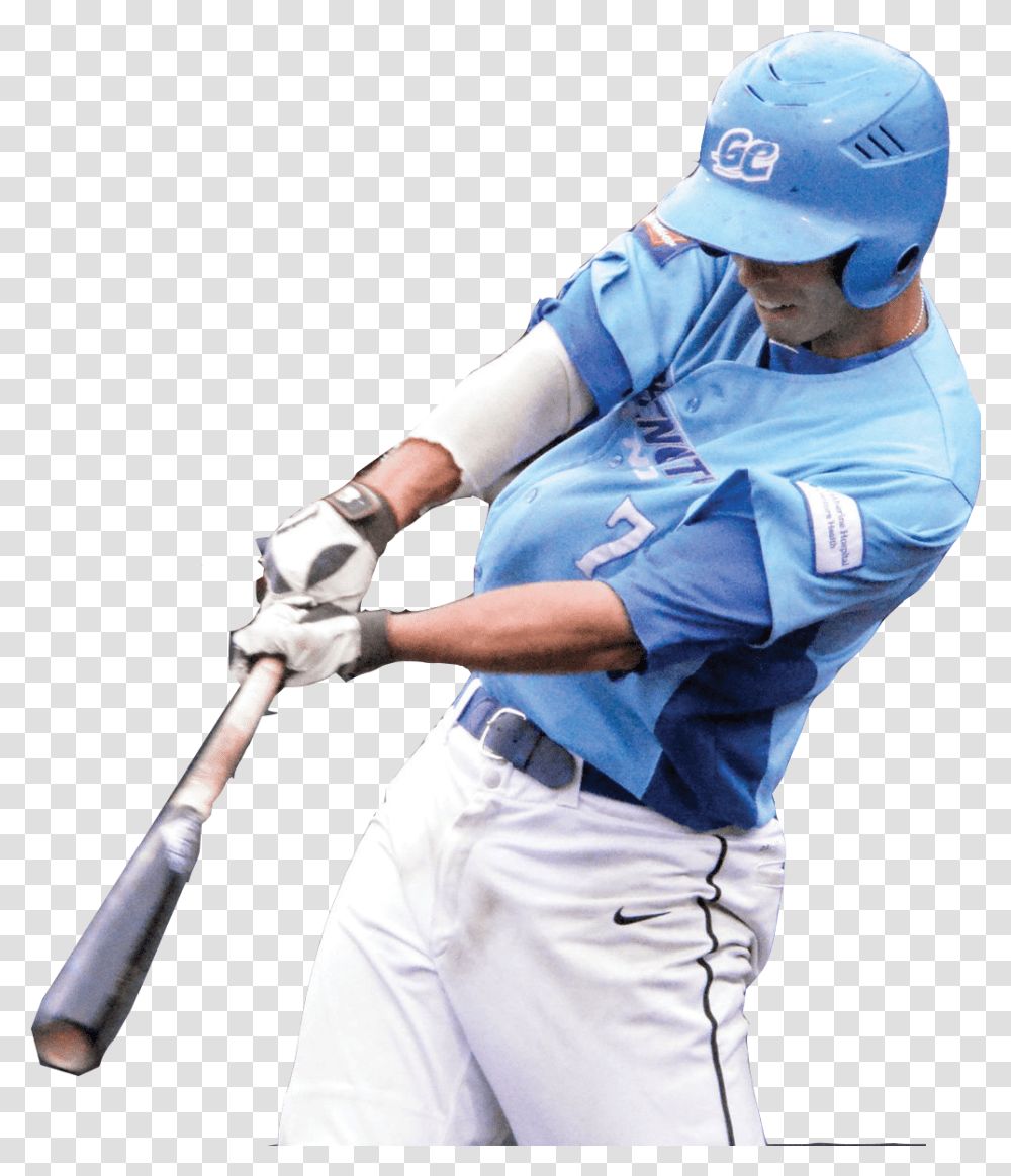 College Baseball, Person, Human, People, Helmet Transparent Png