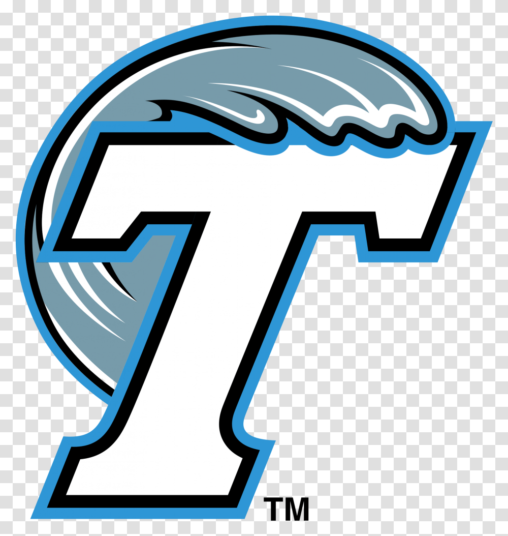 College Football Logos Football Tulane Green Wave, Number, Symbol, Text, Alphabet Transparent Png