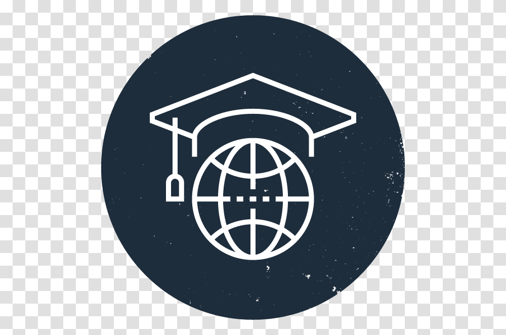 College Going Culture Web Icon In Blue, Hand, Logo, Trademark Transparent Png