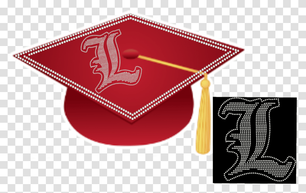 College Logo Rhinestone Graduation Cap Louisville Seven Ball, Transportation, Vehicle, Wheelbarrow Transparent Png
