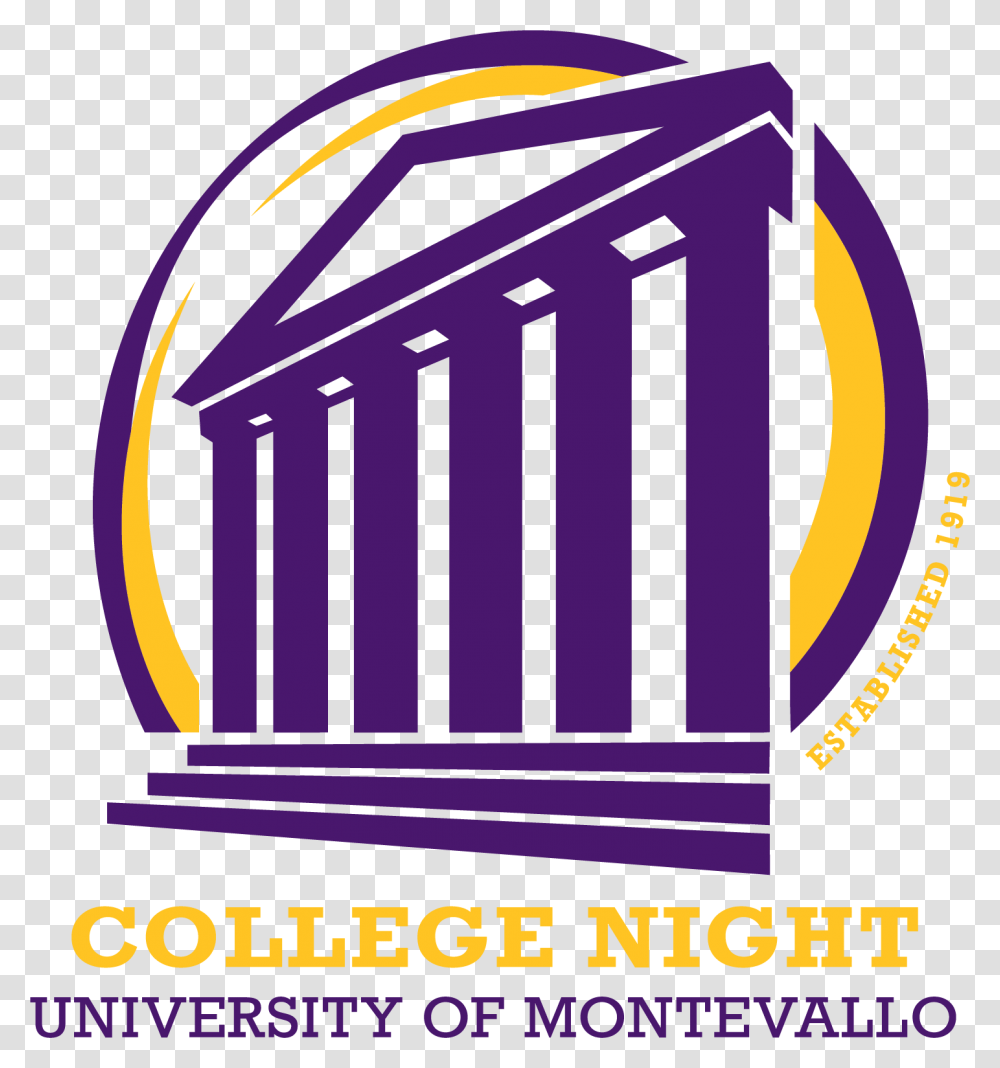 College Night University Of Montevallo, Logo, Trademark, Gate Transparent Png
