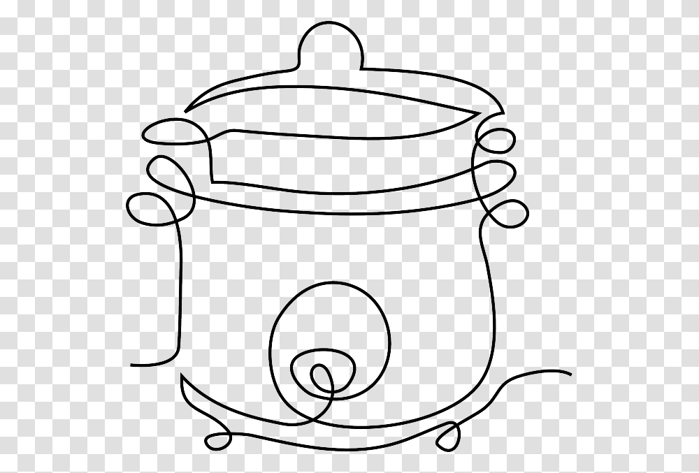 College Prep Stress Into The Pressure Cooker, Pot, Drawing, Pottery Transparent Png