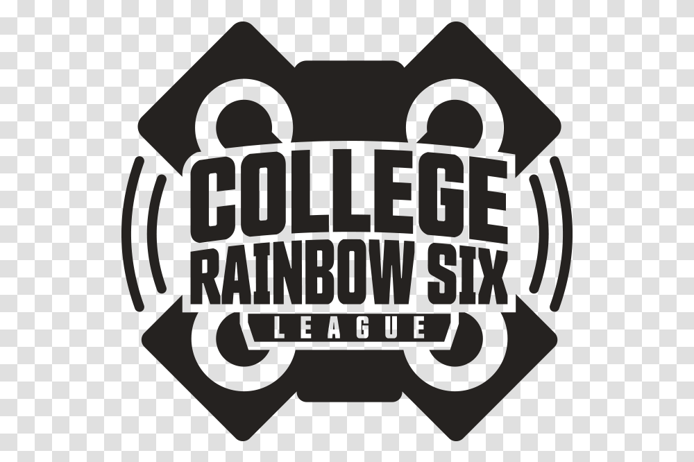 College Rainbow Six League Graphic Design, Label, Alphabet, Word Transparent Png