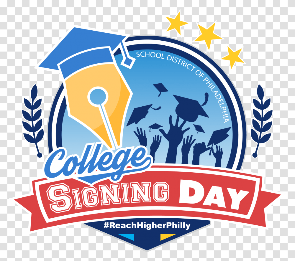 College Signing Day 2018, Logo, Poster, Advertisement Transparent Png