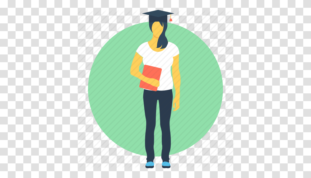 College Student Female Graduate Graduate Student Student, Standing, Person, People, Sphere Transparent Png