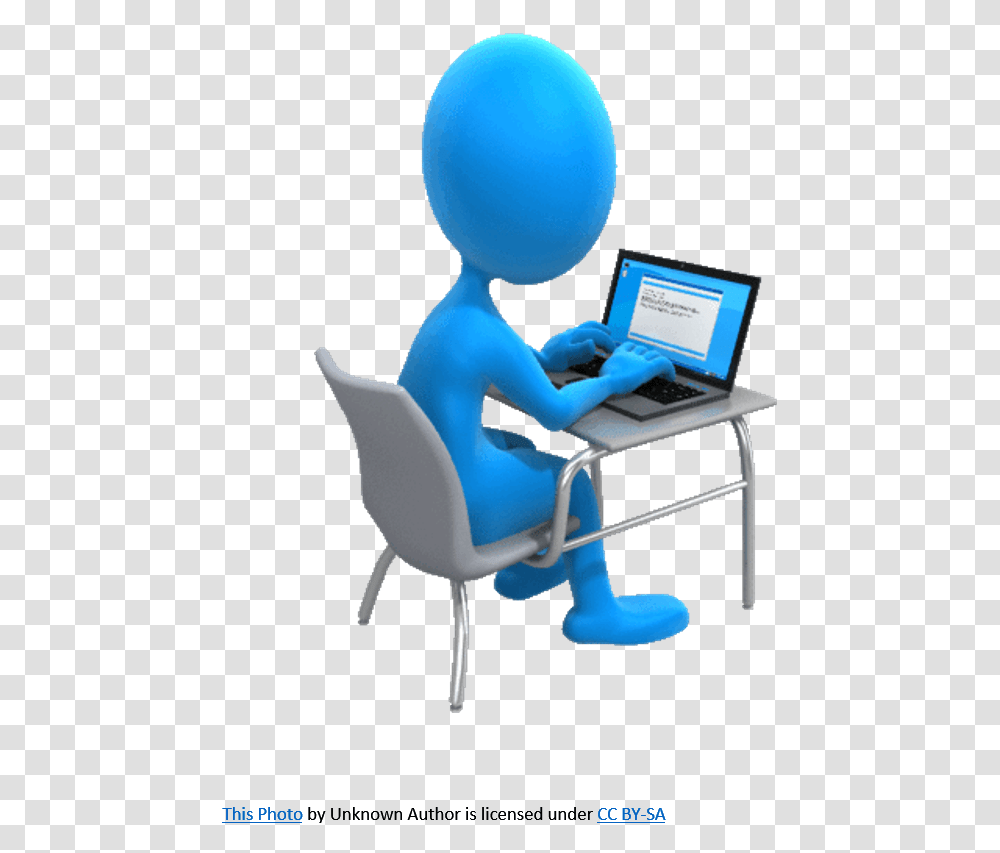 College Students Animated Gif, Furniture, Computer, Electronics, Pc Transparent Png