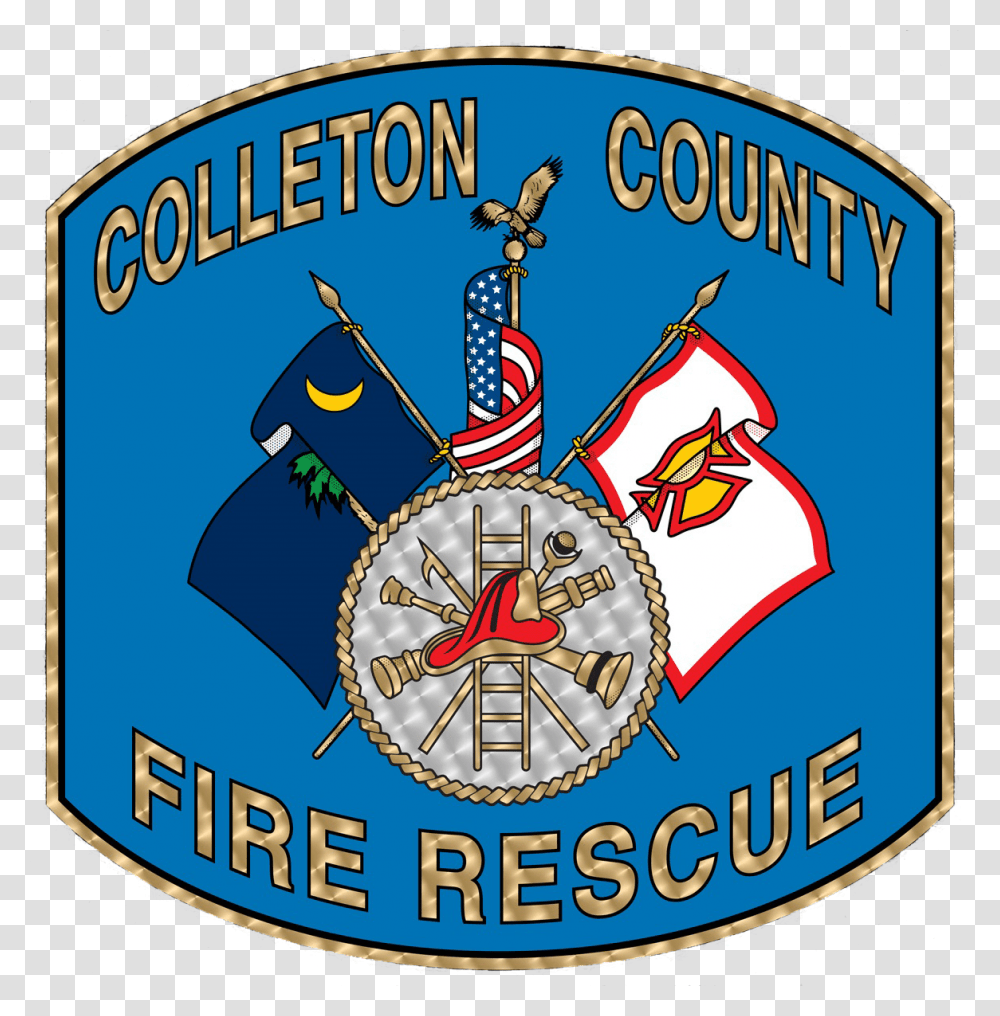 Colleton County Fire Rescue, Logo, Trademark, Badge Transparent Png