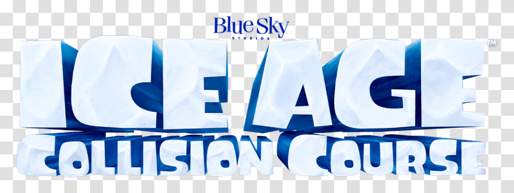 Collision Course Logo Ice Age Logo 5, Word, Text, Alphabet, Art Transparent Png