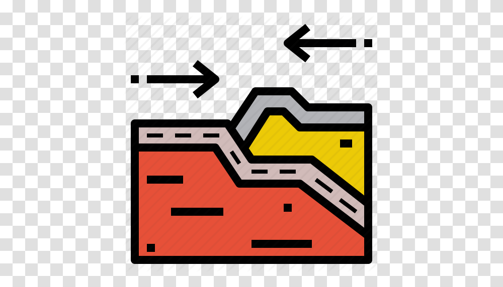 Collision Earthquake Movement Plate Tectonic Icon, Poster, Convention Center, Building Transparent Png