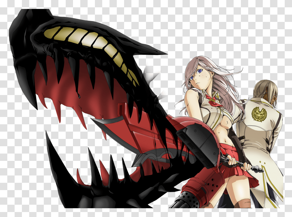 Colo The 2nd Break God Eater Soma And Alisa, Person, Human, Plant, Dragon Transparent Png