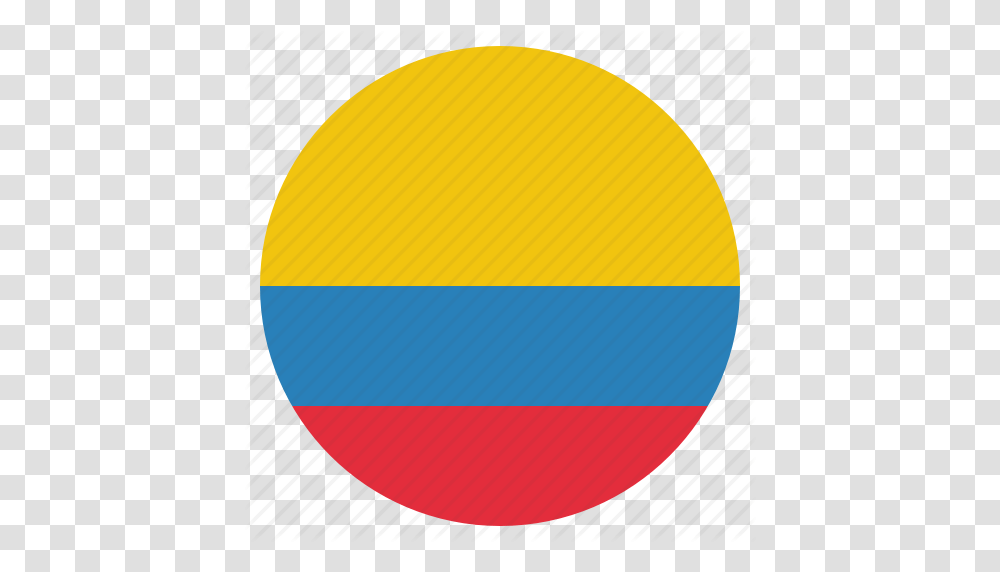 Colombia Colombian Country Flag National Icon, Balloon, Sphere, Light Transparent Png