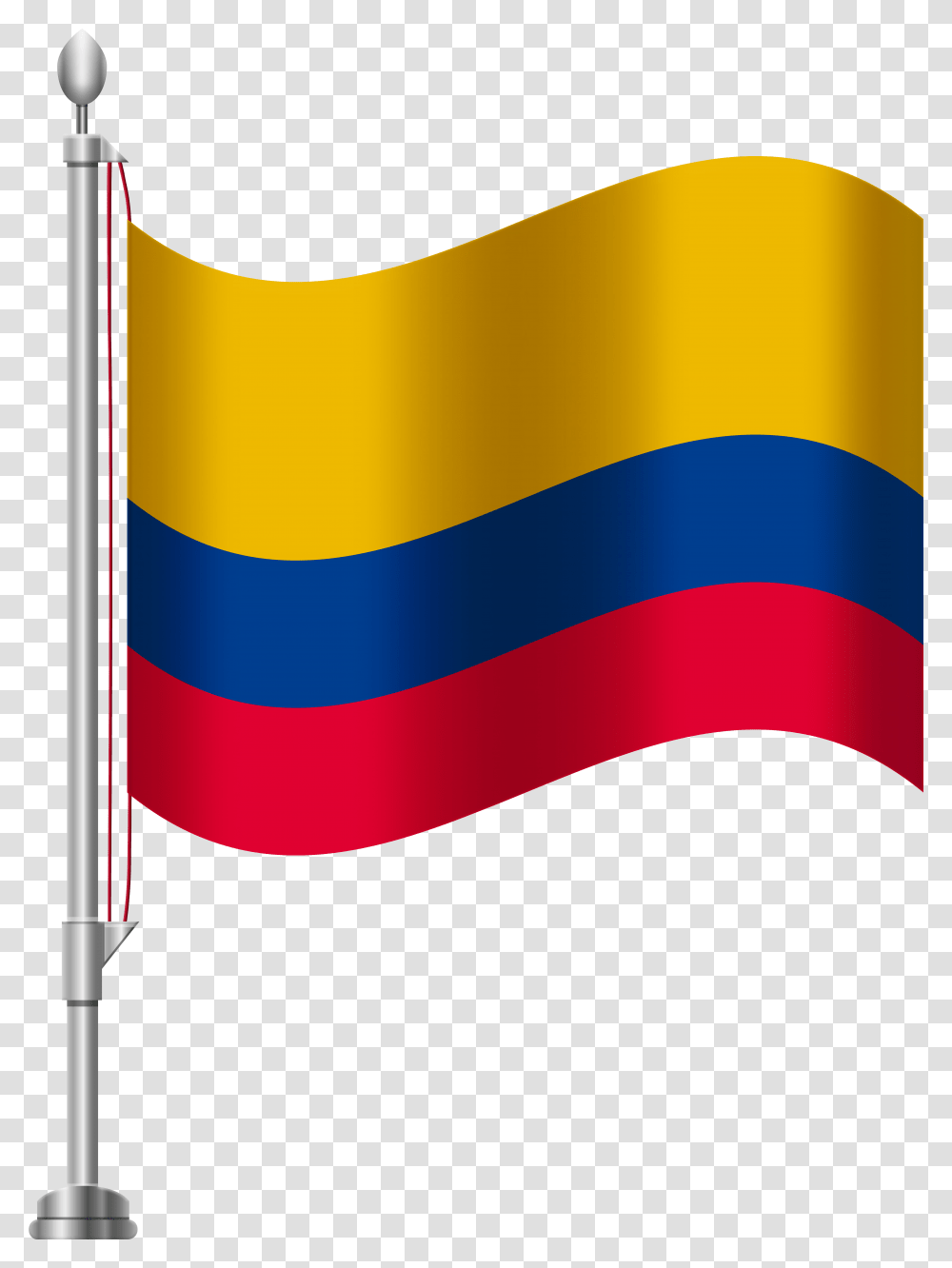 Colombia Flag Clip Art, Word Transparent Png