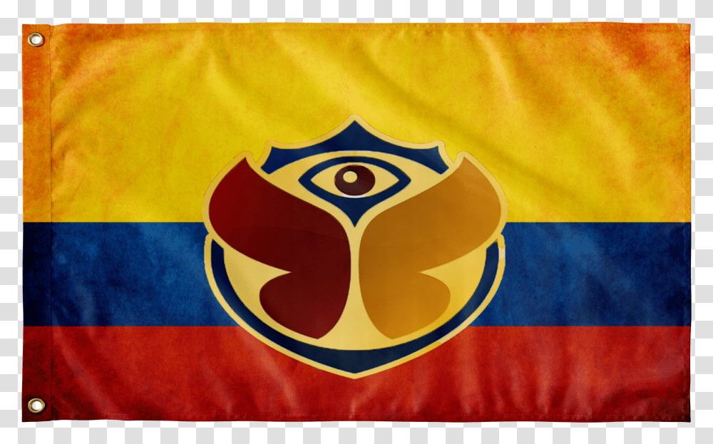 Colombia Flag For Festival Tml, Logo, Trademark, Emblem Transparent Png