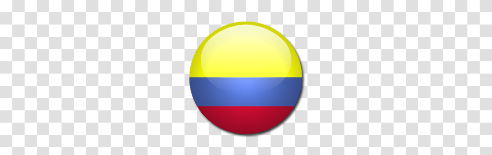 Colombia Flag Icon Download Rounded World Flags Icons Iconspedia, Sphere, Balloon, Logo Transparent Png
