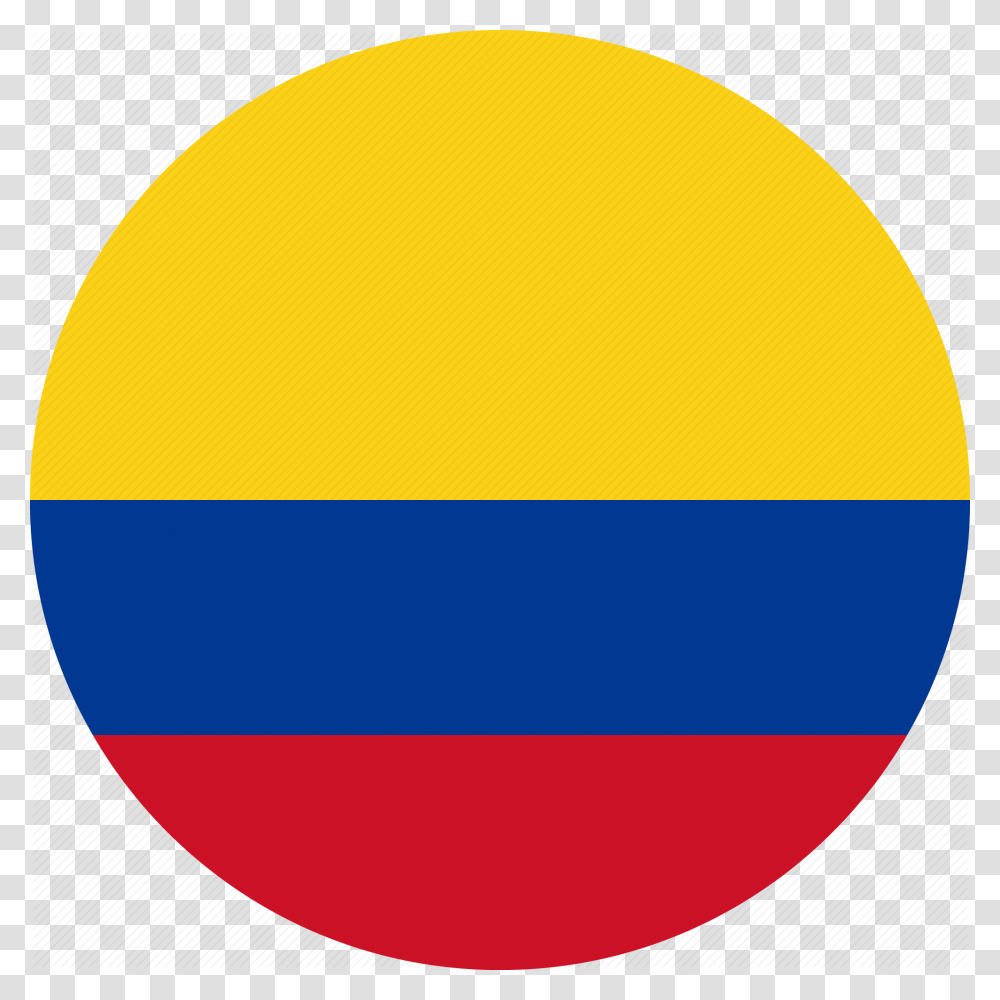 Colombia Flag Icon, Light, Balloon Transparent Png