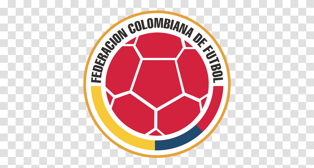 Colombia Football Team Logo & Svg Vector File Colombia Soccer Logo, Soccer Ball, Team Sport, Sports, Symbol Transparent Png