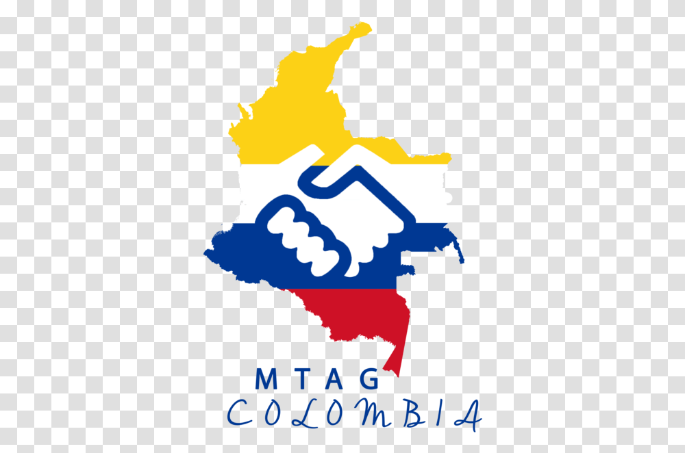 Colombia, Hand, Poster, Advertisement, Handshake Transparent Png