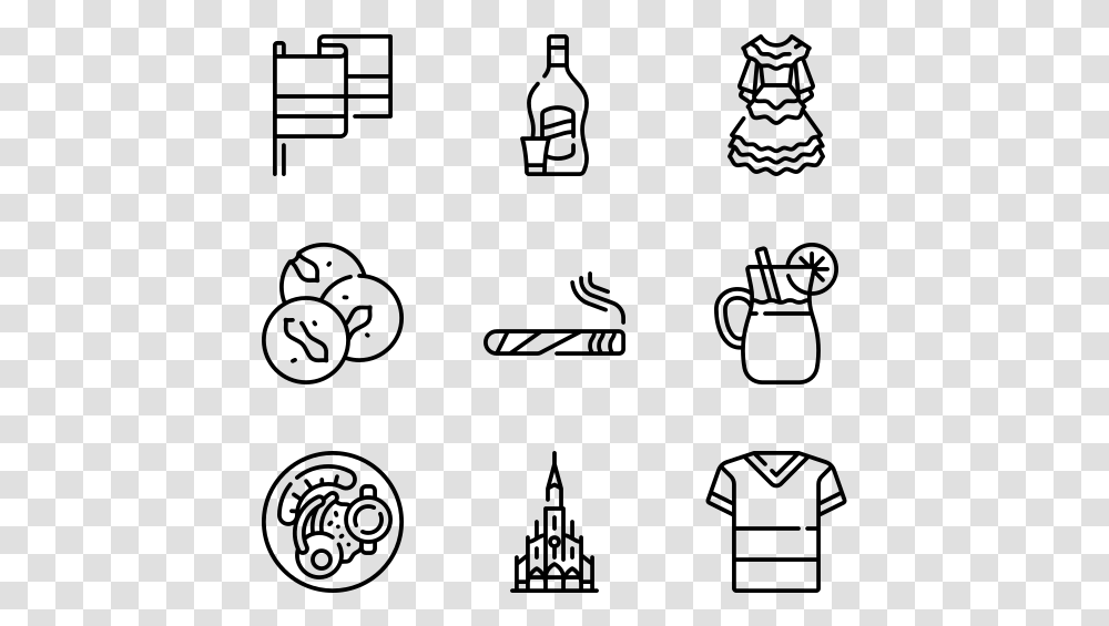 Colombia Icons, Gray, World Of Warcraft Transparent Png