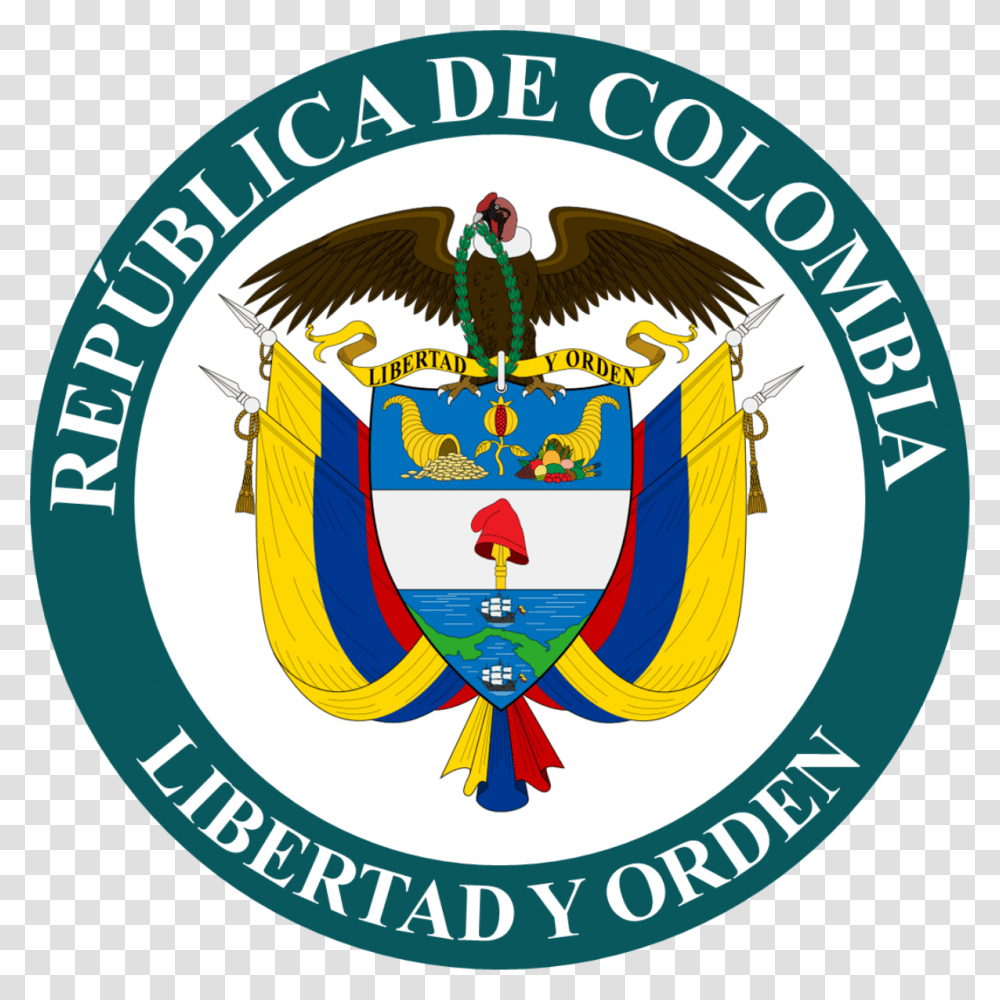 Colombia, Logo, Trademark, Badge Transparent Png