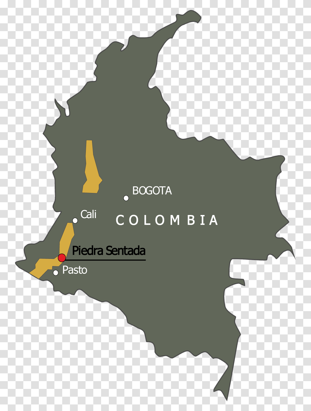 Colombia Map Black, Diagram, Plot, Atlas, Land Transparent Png
