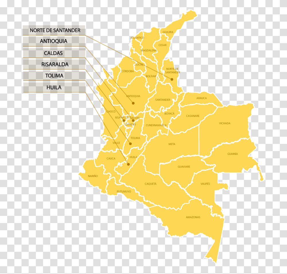 Colombia Map, Diagram, Plot, Atlas, Bonfire Transparent Png