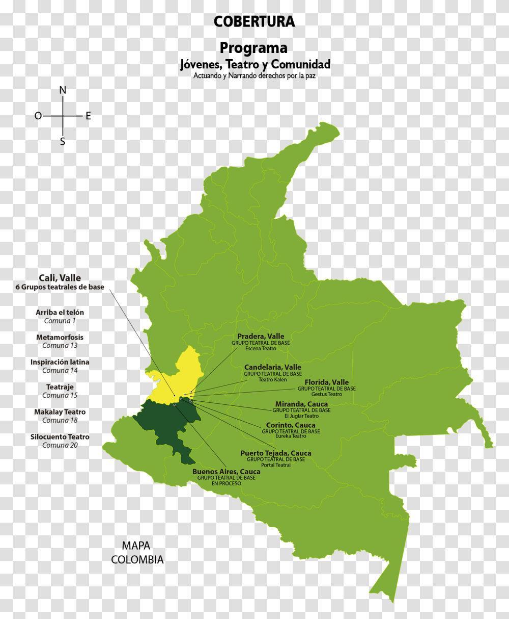 Colombia Map, Diagram, Plot, Leaf, Plant Transparent Png