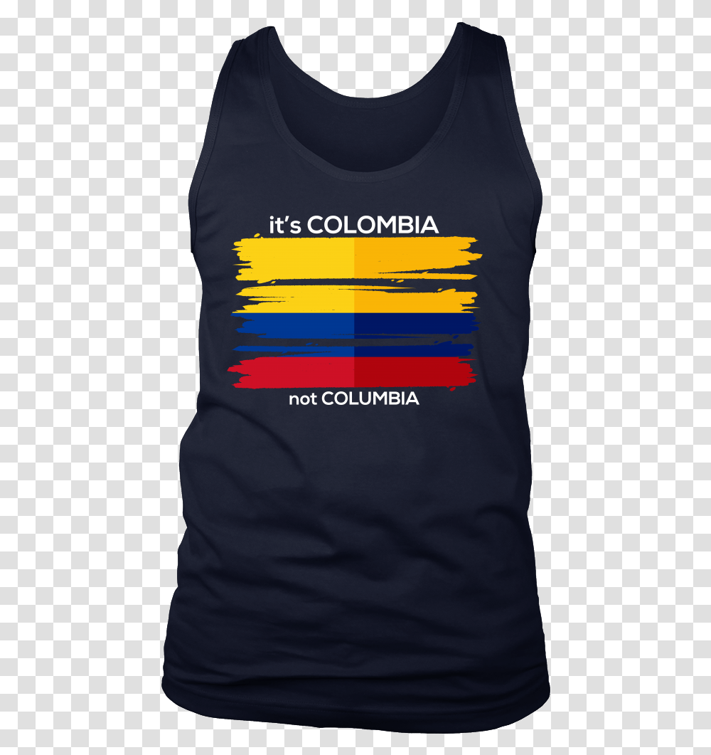 Colombia Men's Tank Colombian Flag Men's Tank Travel T Shirt, Apparel, T-Shirt, Tank Top Transparent Png