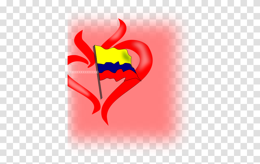 Colombia Pasion Svg Clip Arts Heart, Flag, Dynamite, Bomb Transparent Png