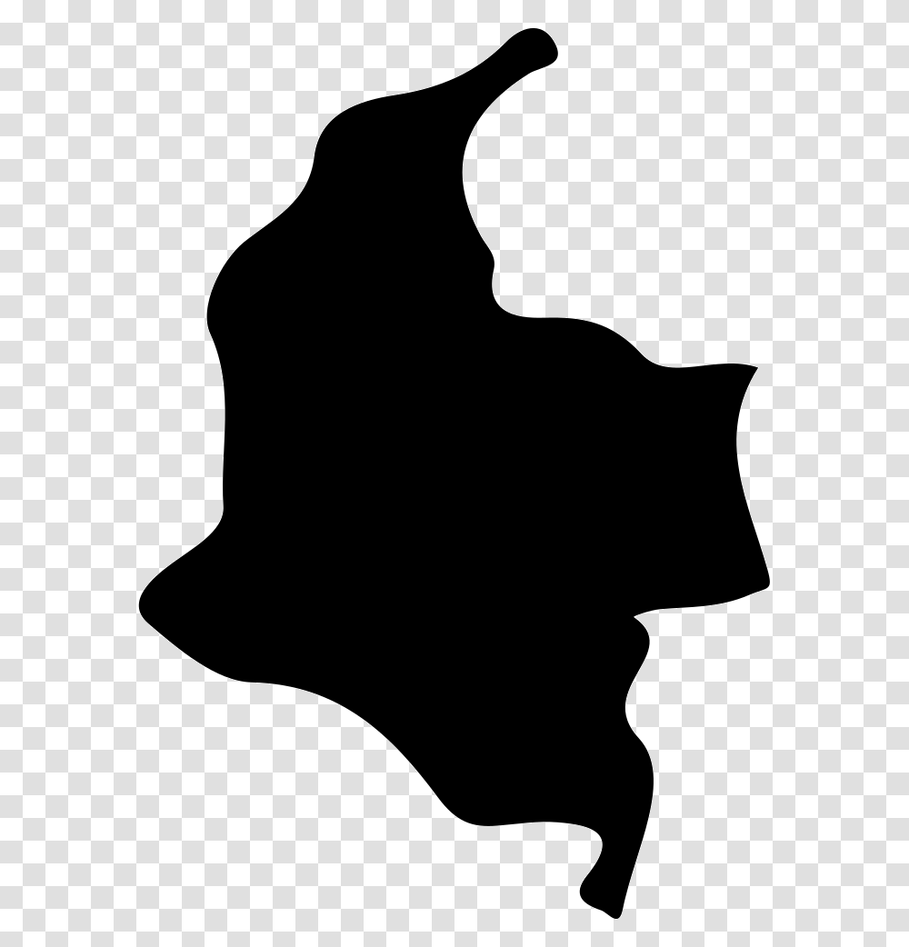 Colombia Shape Of Columbia, Silhouette, Person, Human, Stencil Transparent Png