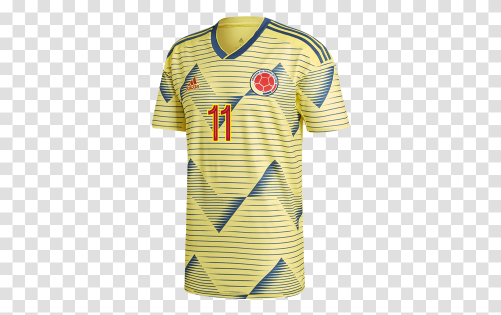 Colombia Soccer Jersey 2019, Apparel, Shirt, T-Shirt Transparent Png