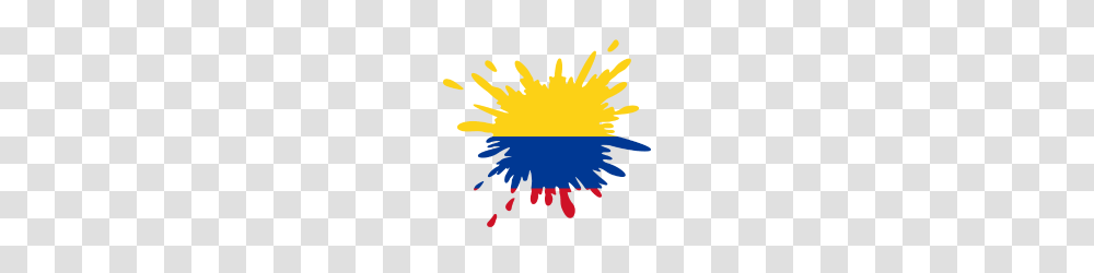 Colombia Splash Flag, Fire, Flare, Light, Poster Transparent Png