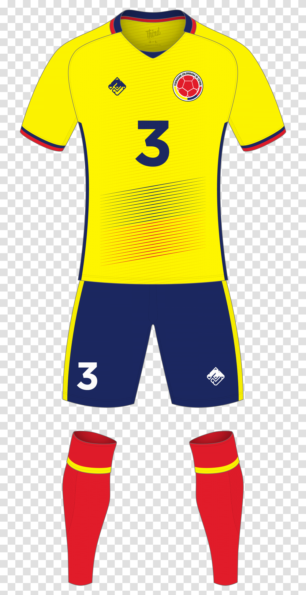 Colombia World Cup 2018 Concept Colombia Jersey Concept Transparent Png