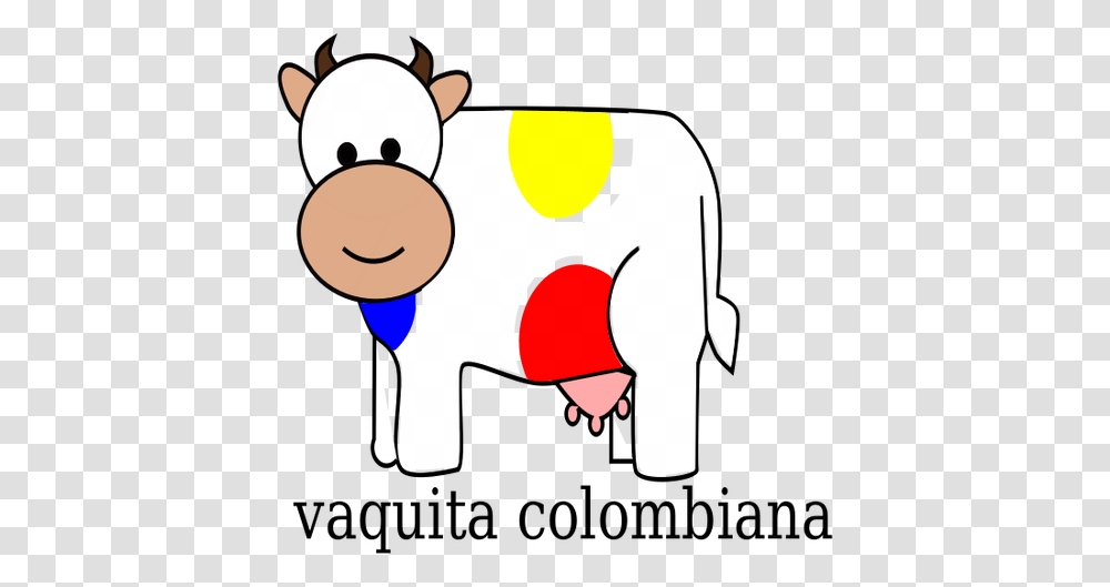 Colombian Cow Vector Clip Art, Cattle, Mammal, Animal, Dairy Cow Transparent Png