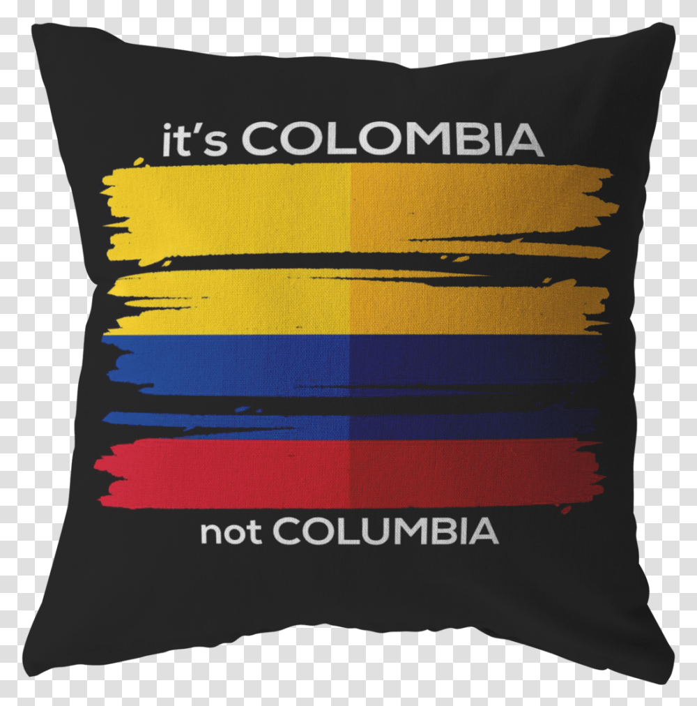 Colombian Flag Travel Vacation Souvenir Pillow, Cushion Transparent Png
